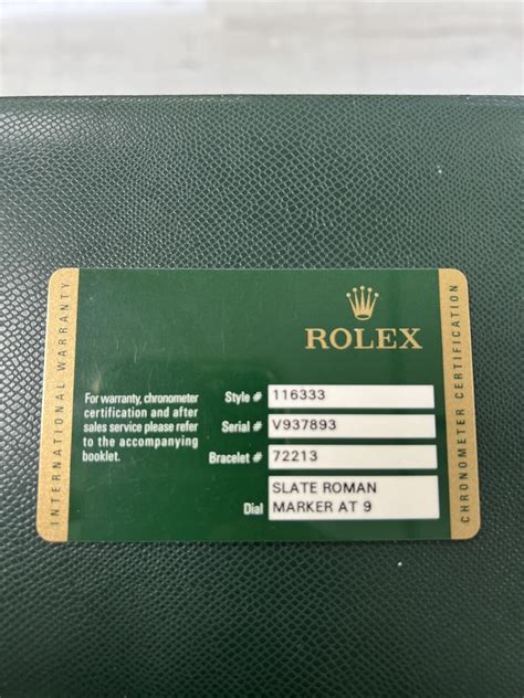 rolex warranty 2007|rolex warranty check.